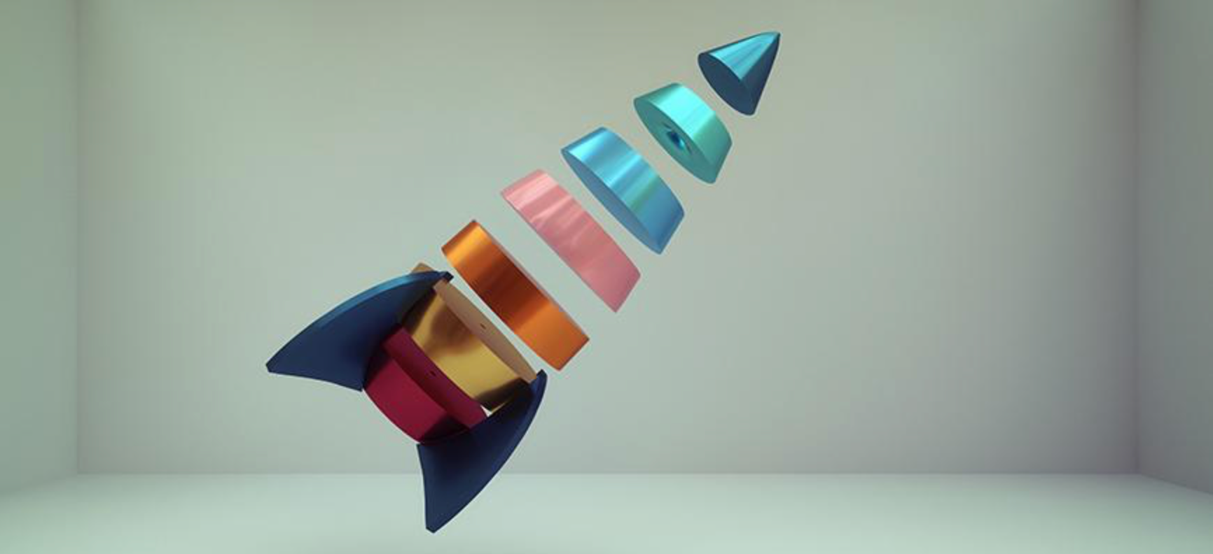 Cohete de colores descompuesto: estrategia de talento para atraer y retener
