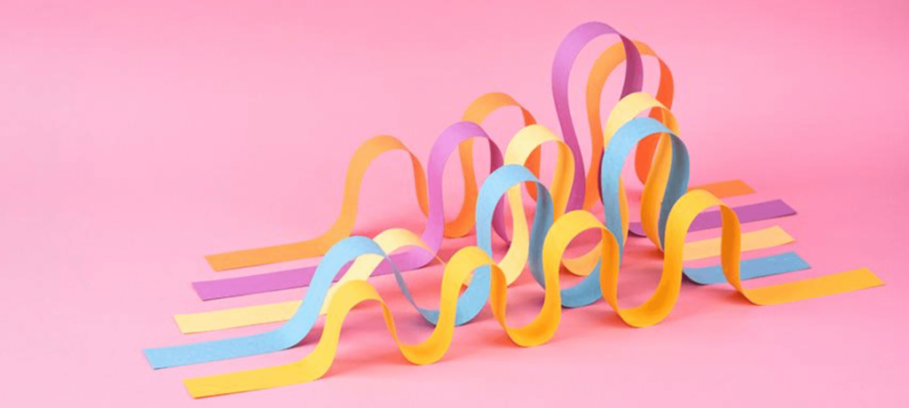 Ondas de colores representando el employer branding.
